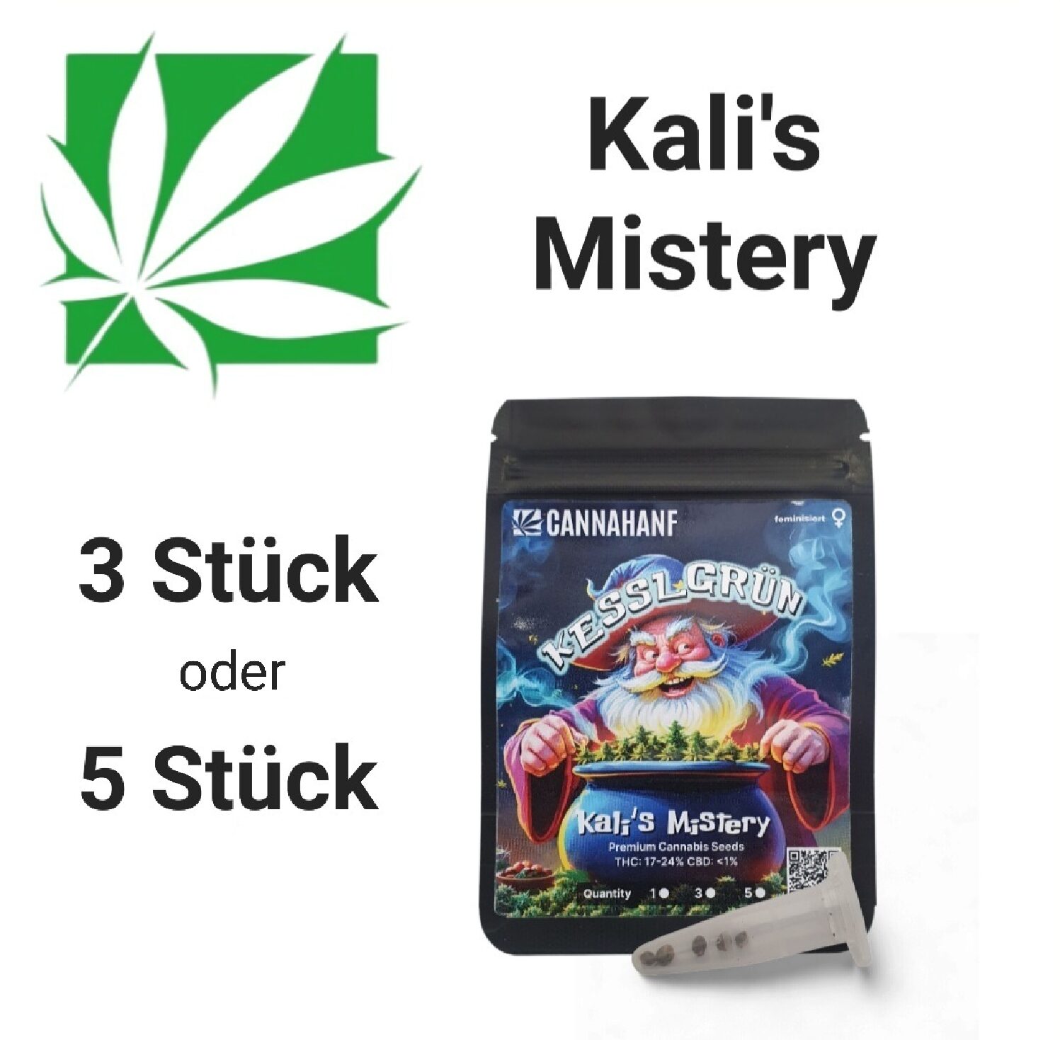 KALI’S MISTERY Feminisiert - 3stk