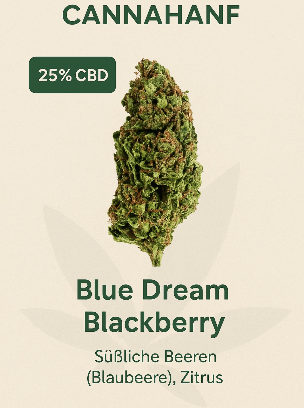 Blue Dream Blackberry CBD